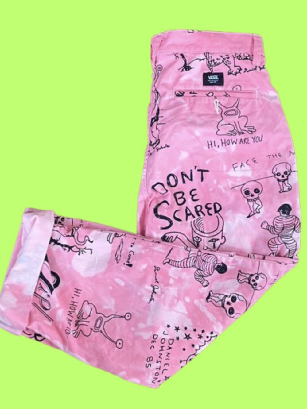 Van's Daniel Johnston Dyed Work pants